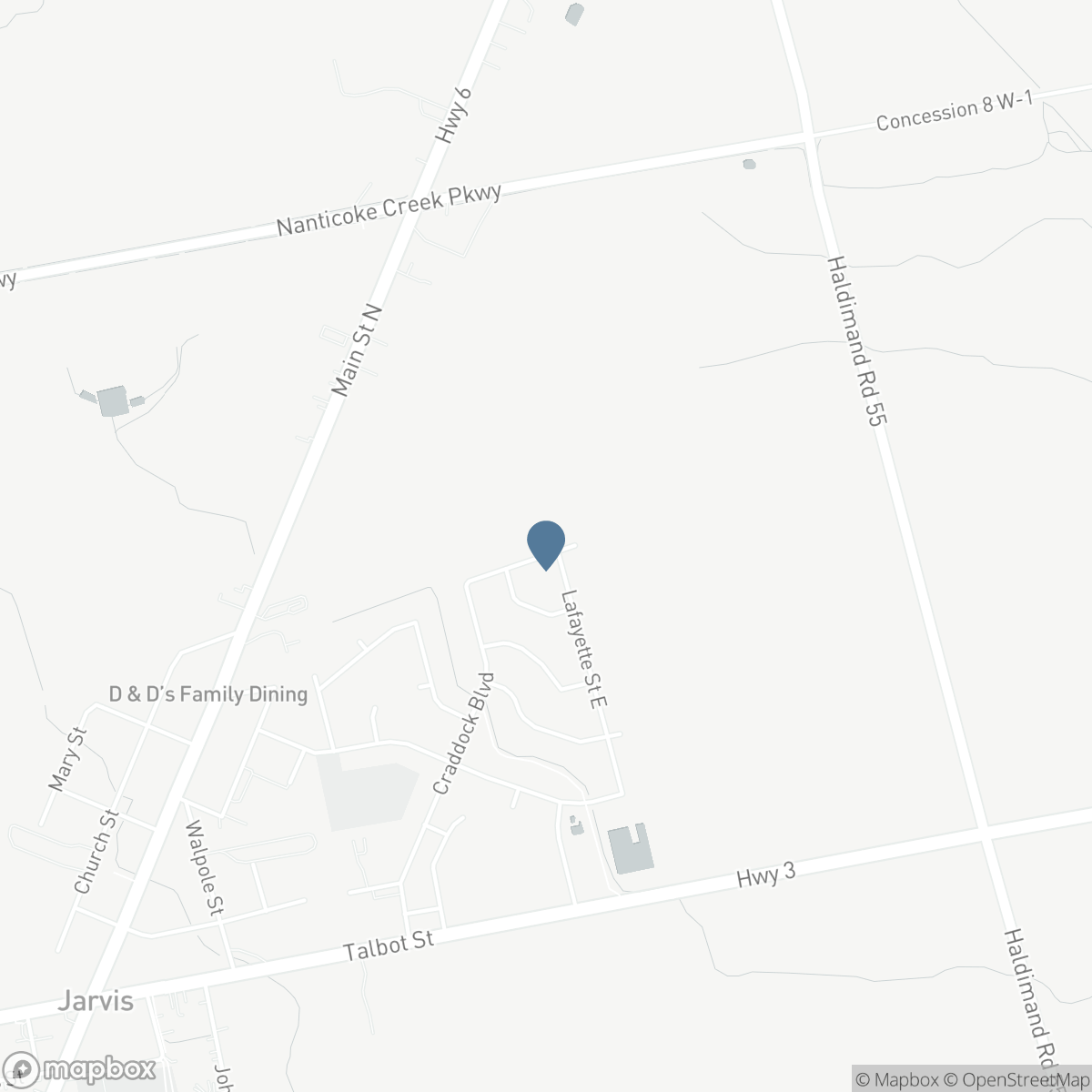 159 CRADDOCK Boulevard, Jarvis, Ontario N0A 1J0